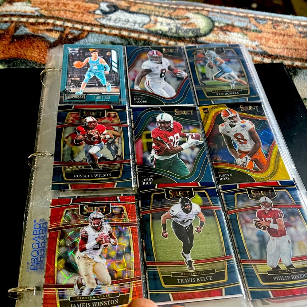 Binder of cards again